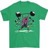 Octopus Palestra Allenamento Bodybuilding T-Shirt 100% IN Cotone