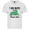 Gildan T- Rex Hates Push Ups Divertente Palestra Dinosauri Uomo V-Neck Cotone T-Shirt