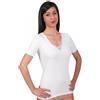 Mabrat 3 Maglie Manica Corta Donna In Lana E Cotone Con Scollo A V Mabrat MMDB100