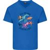 Gildan Plastica Gratis Climate Change Octopus Seal Pesce Uomo V-Neck T-Shirt
