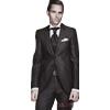 CARLO PIGNATELLI ABITO UOMO SPOSO NERO FIRMATO CARLO PIGNATELLI CERIMONIA SUIT WEDDING