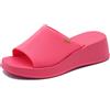 Zaxy Grendene 18630 Essencial Tam Pink Sandali per Donna in gomma con zeppa alta