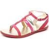 HOGAN B4699 infradito donna HOGAN IBIZA scarpa fucsia/platino shoe flip flop woman