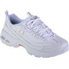 SKECHERS scrape Donna, Skechers D'Lites - Fresh Start, bianco