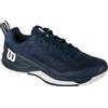 Wilson Tennis scarpe Uomo, Wilson Rush Pro 4.5 Clay, granata