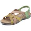 Sabatini 4621 Sprinter Pistacchio Sandali per Donna in pelle verde marrone con s