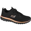 Skechers scrape Donna, Skechers Graceful - Get Connected, nero