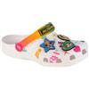 Crocs le ciabatte per ragazza, Crocs Classic Rainbow High Kids Clog, bianco