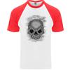 Fruit of the Loom Maglietta Da Baseball S/S Per Uomo Skull Of Chains