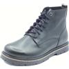 Birkenstock 1030756 Highwood Lace Mid Black Scarponcini per Uomo in pelle