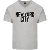 Gildan New York City Come Worn By John Lennon Uomo Scollo A V Cotone T-Shirt