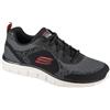 SKECHERS scrape Uomo, Skechers Track - Leshur, nero