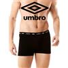 UMBRO - Boxer uomo elastico esterno 6 Pezzi - Art. 701