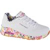SKECHERS scrape Donna, Skechers Uno-Loving Love, bianco
