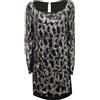PATRIZIA PEPE L2066 ABITO DONNA PATRIZIA PEPE WOMAN PAILLETTES DRESS