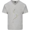Gildan Vela Ancora Marinaio Barca Capitano Nave Uomo Scollo A V Cotone T-Shirt
