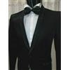 CARLO PIGNATELLI ABITO UOMO SPOSO NERO SMOKING FIRMATO CARLO PIGNATELLI CERIMONIA SUIT WEDDING