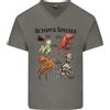Gildan T-Shirt In Cotone Da Uomo A V Collo Octopus Species Sealife Scuba Diving