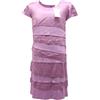 ARMANI JUNIOR 1970P vestito glicine a balze bimba ARMANI JUNIOR vestitini dresses kids