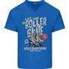 Gildan Roller Skate Rétro Skate Stivali Uomo Scollo A V Cotone T-Shirt