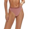 CKLEIN slip donna CALVIN KLEIN perizioma RED GRAPE W/ APPLE BUTTER LOGO XL ROSA 410598
