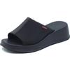 Zaxy Grendene 18630 Essencial Tam Black Sandali per Donna in gomma con zeppa alt
