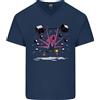 Gildan Octopus Palestra Allenamento Bodybuilding Uomo Scollo A V Cotone T-Shirt