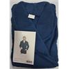 Viterboshop Giacca da Camera/Vestaglia Uomo Pile Sciallata Manica Lunga Cintura Classica