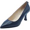 Nero Giardini NeroGiardini E615420DE Nappa Col. Blu Decoltè elegante aperto per Donna in pelle