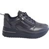 Inblu Scarpa Inblu Sneakers Zeppa Donna Confort Cerniera Lacci Art. IN0454