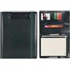 Does not apply A5 Appunti in PU Pelle Partfolio Notepad Porta Moduli - Intervista Planner Meeti
