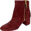 MICHAEL KORS D22 tronchetto donna MICHAEL KORS bordeaux suede boots women