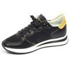 PHILIPPE MODEL G2624 sneaker donna PHILIPPE MODEL MONDIAL black yellow shoe woman