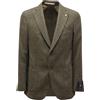 CAESAR L9538 GIACCA UOMO CAESAR MAN WOOL JACKET DROP 6R GREEN