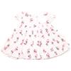 SIMONETTA 9540R vestito bimba SIMONETTA TINY abito bianco/rosa dress kid