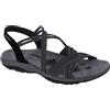SKECHERS sandali Donna, Skechers Reggae Slim - Turn It Up, nero