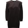 ANONYME DESIGNERS 6604AQ felpa maxi donna ANONYME DESIGNERS woman sweatshirt black