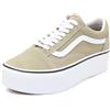 VANS O9414 SNEAKER DONNA VANS OLD SKOOL STACKFORM WOMAN SHOES GREEN