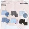 Navigare Pack 6 Paia Boxer Uomo Tela NAVIGARE Art.358