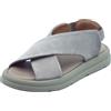 Bueno WA2603 Grigio Sandali con zeppa bassa per Donna in camoscio