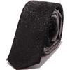 MACORI 8654W cravatta uomo Macori COLLECTION silk silver/black tie men