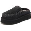 MOU M7759 SABOT DONNA MOU CLOG ESKIMO PLATFORM WOMAN SLIPPERS