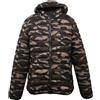 INVICTA C6812 giubbotto uomo INVICTA ICON piumino mimetico verde jacket man