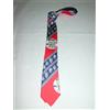 Versace Cravatta Uomo Seta Silk Tie Teatro Blu Black Red Nuovo Originale