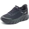 Skechers 117391 Bobs Flex Liner Force Black Slip-On per Donna in tessuto