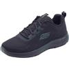 Skechers Sport 232395 Summits Torre Black Scarpe Sportive per Uomo in tessuto ne