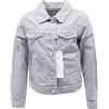 MAURO GRIFONI 0864T giubbotto cotone girl MAURO GRIFONI glicine/nero jacket bimba