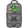 LEGO zaini per un ragazzo, LEGO Ninjago Petersen School Backpack, Grigio