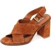 WINDSOR SMITH E0190 (WITHOUT BOX) sandalo donna WINDSOR SMITH TAVIS suede shoe woman
