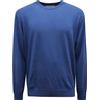 BALLANTYNE O2899 MAGLIONE UOMO BALLANTYNE MAN SILK/COTTON SWEATER BLUE